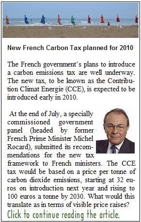 New French Carbon Tax